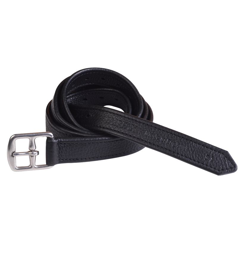 Fairfax Classic Hide-Wrapped Stirrup Leathers
