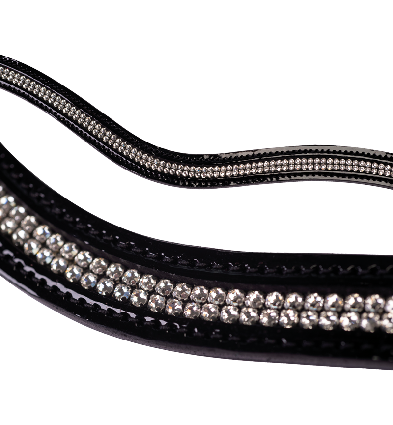 Complete Fairfax Snaffle Bridle with Patent Cavesson Noseband and Browband