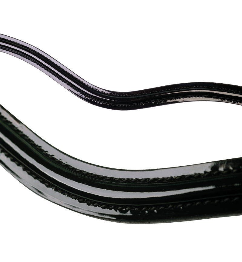 Complete Fairfax Snaffle Bridle with Patent Cavesson Noseband and Browband