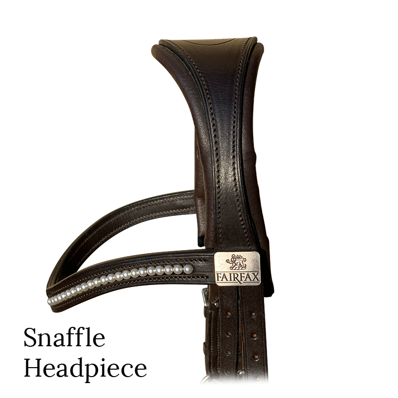 Fairfax Snaffle Separate Headpiece